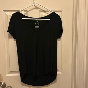 Black American eagle “favorite T”, v-neck